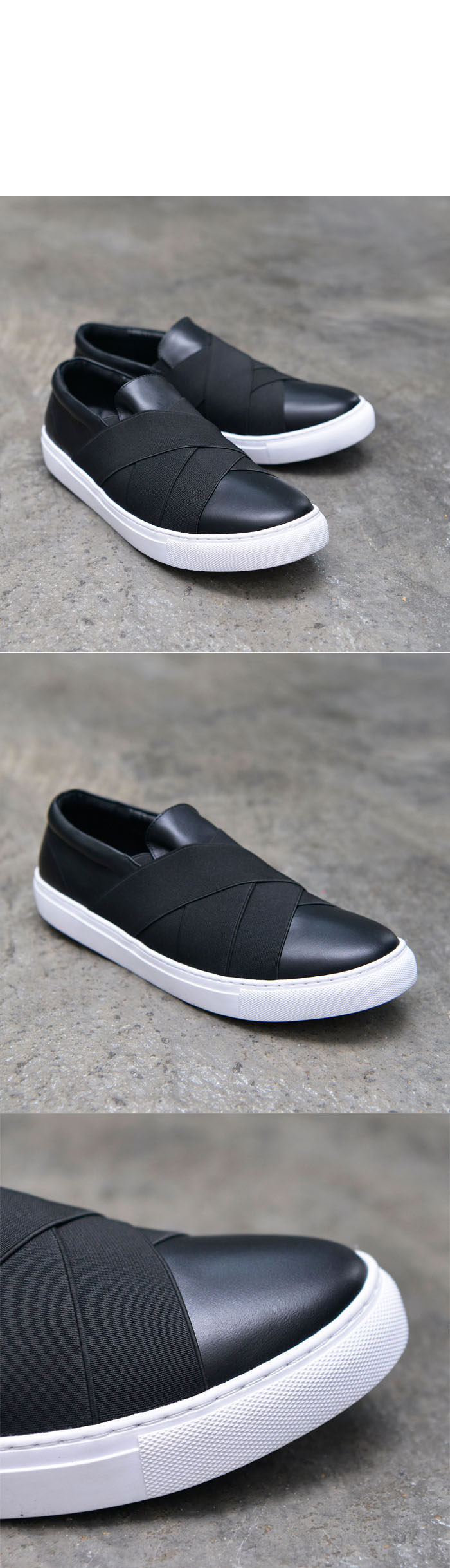 Shoes Designer Leather Bandage SliponShoes 561 GUYLOOK Men's Trendy Fashion Clothing Online